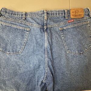 Vintage Wrangler Relaxed Fit Straight Leg Jeans Men's Size 40x30 Made in USA